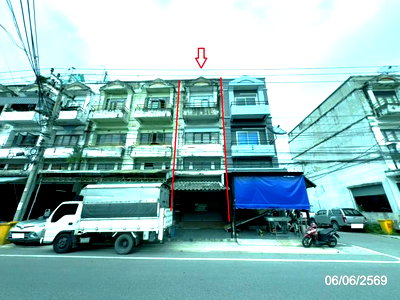 Shophouses for sale Samut Prakarn : SHOP HOUSE 16 Sq.w. Bang Sao Thong Samut Prakarn for 1.4M