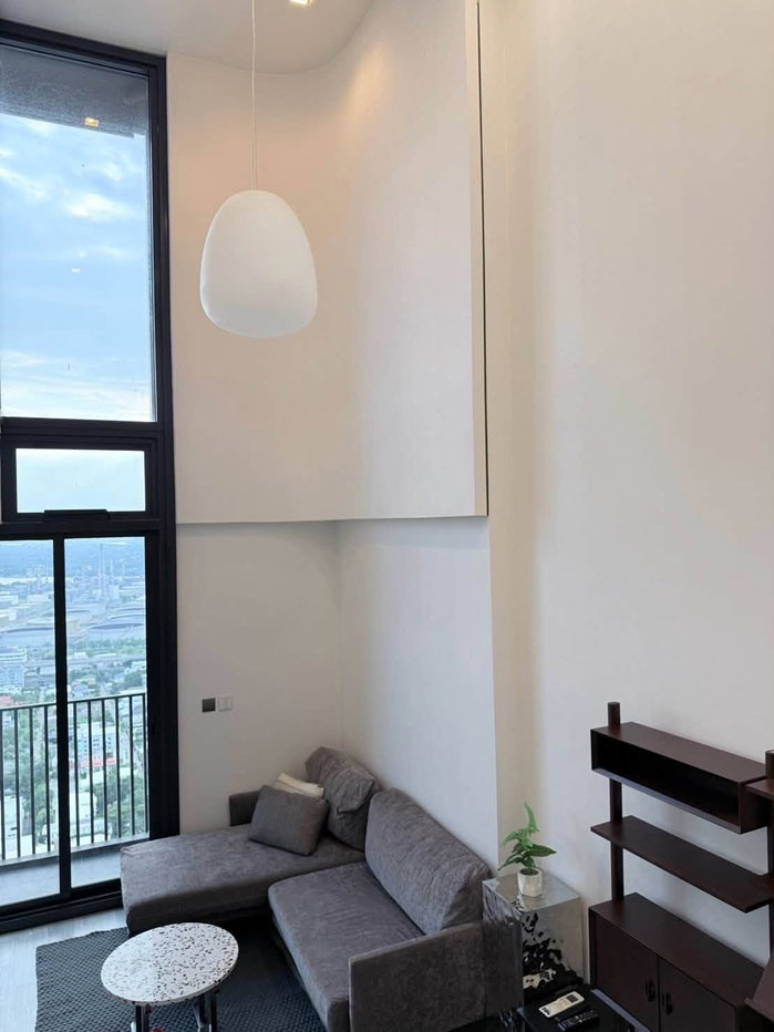 รูป ** RR024 ** Condo for rent at The Line sukhumvit 101 Duplex 1 นอน 1 น้ำ เพดานสูง 5.5 เมตร ชั้น 35 วิวแม่น้ำบางกระเจ้า ขนาด 42 ตรม - รูปที่ 10/16