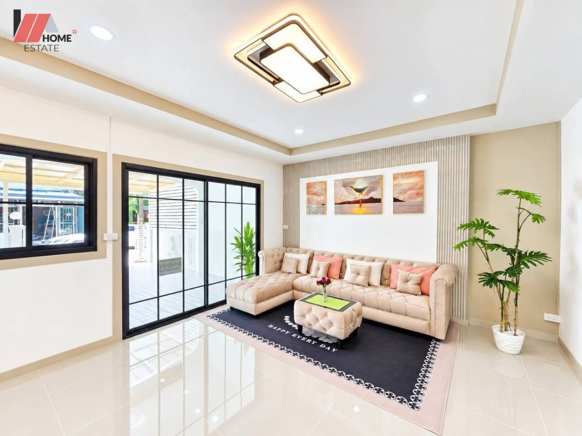 รูป หมู่บ้านนิวเวิลด์วิลล์ (บางบัวทอง - ละหาร) รีโนเวทใหม่ทั้งหลัง สวยพร้อมเข้าอยู่ - รูปที่ 13/31
