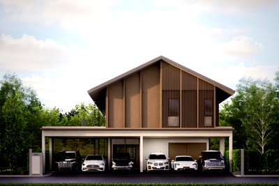 บ้านเดี่ยว พอร์โต้ ชิโน่ : ESSENTIA Rama 2 | SERENITY Private Luxury Residence | 435 ตร.ม. | 102 ตร.ว. | 4 ห้องนอน 2 Master | เริ่ม 24.9 ล้านบาท