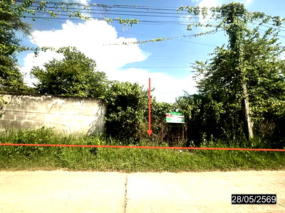 ที่ดิน กาฬสินธุ์ : ที่ดินว่างเปล่า 1085 ตร.วา ห้วยเม็ก กาฬสินธุ์ 3.6M