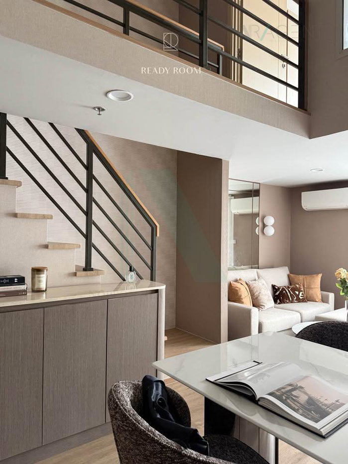 รูป 🎊 ให้เช่าคอนโด คัลเจอร์ จุฬา อาคาร 1 ชั้น 23 Duplex 2 ห้องนอน ขนาด 57 ตรม ใกล้ สามย่าน มิตรทาวน์ - รูปที่ 7/8