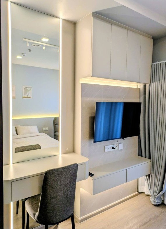 รูป Pet Friendly ตกแต่งสวยใกล้ MRT พหลโยธิน 230 ม. ห้าแยกลาดพร้าว Metris District Ladprao ชั้น 15 25 ตร.ม. 1 ห้องนอน  - รูปที่ 7/15