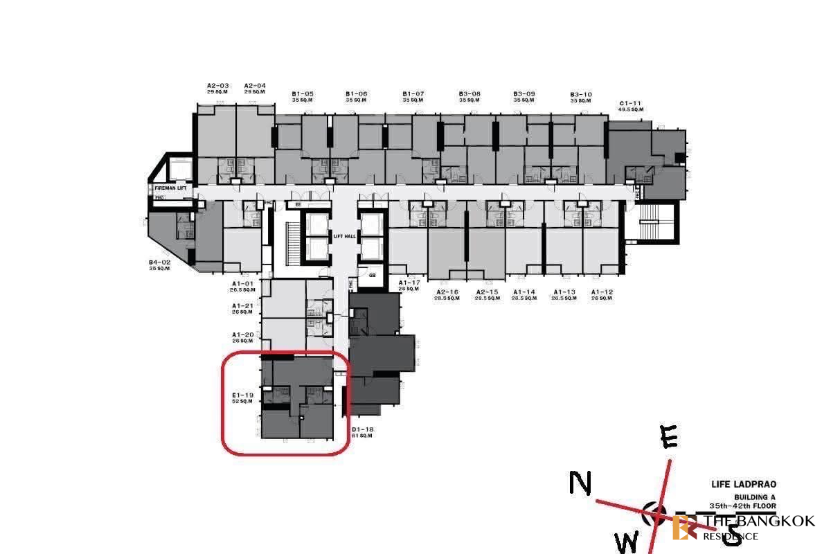 picture Life Ladprao near BTS Ha Yaek Lat Phrao Move-in Ready, Just Bring Your Stuff - 8/10