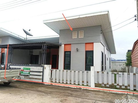 บ้านเดี่ยว 35.6 ตร.วา สุกัญญา ปาร์ค 4 ศรีมหาโพธิ ปราจีนบุรี 1.4M
