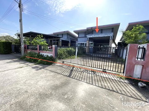 บ้านเดี่ยว 65.8 ตร.วา สะสมทรัพย์ นิคมพัฒนา ระยอง 1.8M