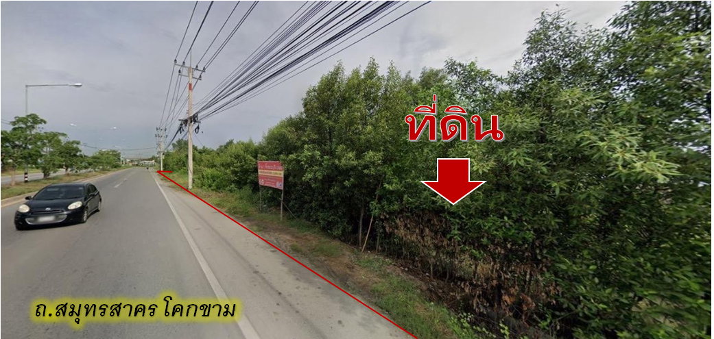 รูป ขาย ที่ดินสีเขียว สมุทรสาคร-โคกขาม ใกล้แม่น้ำท่าจีน 5-2-4 ไร่ เหมาะทำโกดัง - รูปที่ 3/5