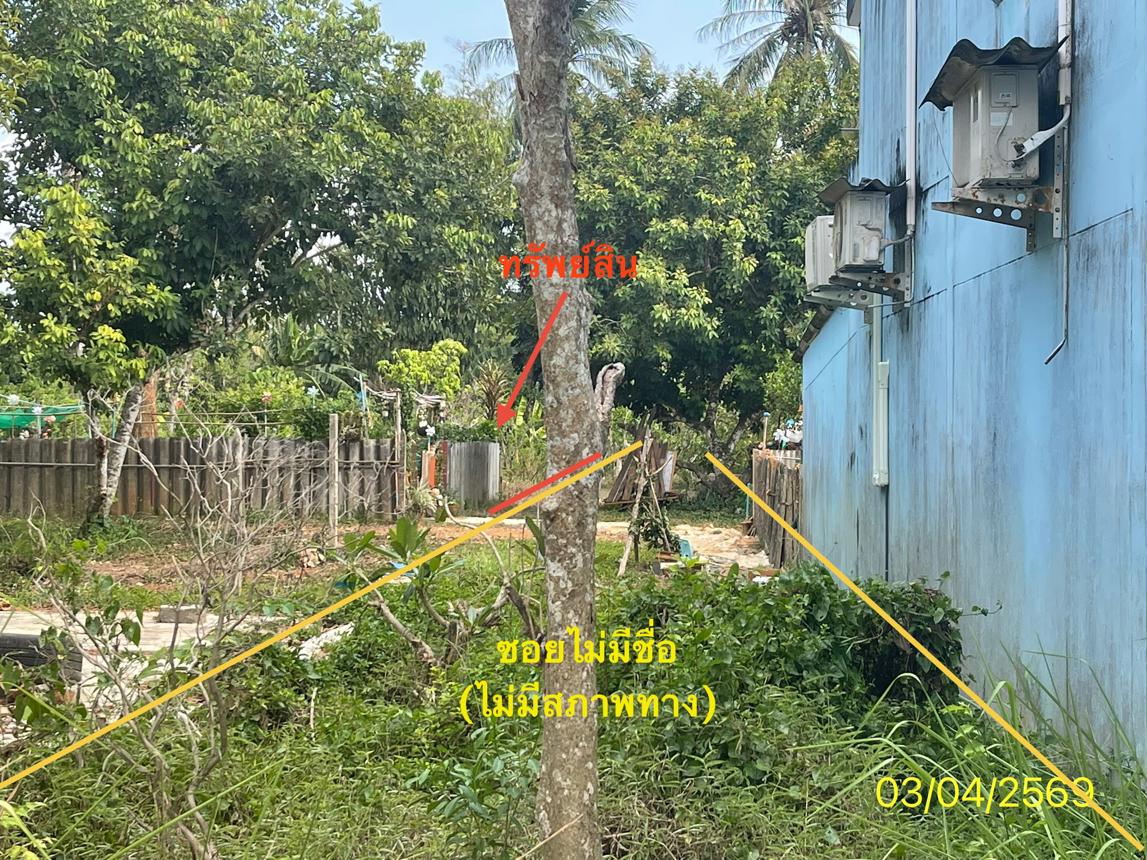 รูป ที่ดินว่างเปล่า 43.9 ตร.วา ย่านตาขาว ตรัง 362,000 - รูปที่ 7/15