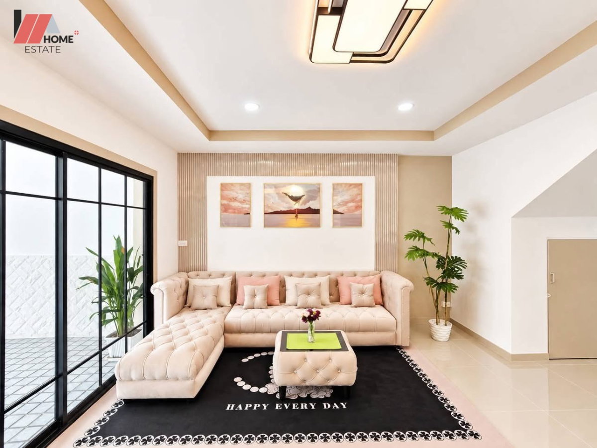 รูป หมู่บ้านนิวเวิลด์วิลล์ (บางบัวทอง - ละหาร) รีโนเวทใหม่ทั้งหลัง สวยพร้อมเข้าอยู่ - รูปที่ 12/31