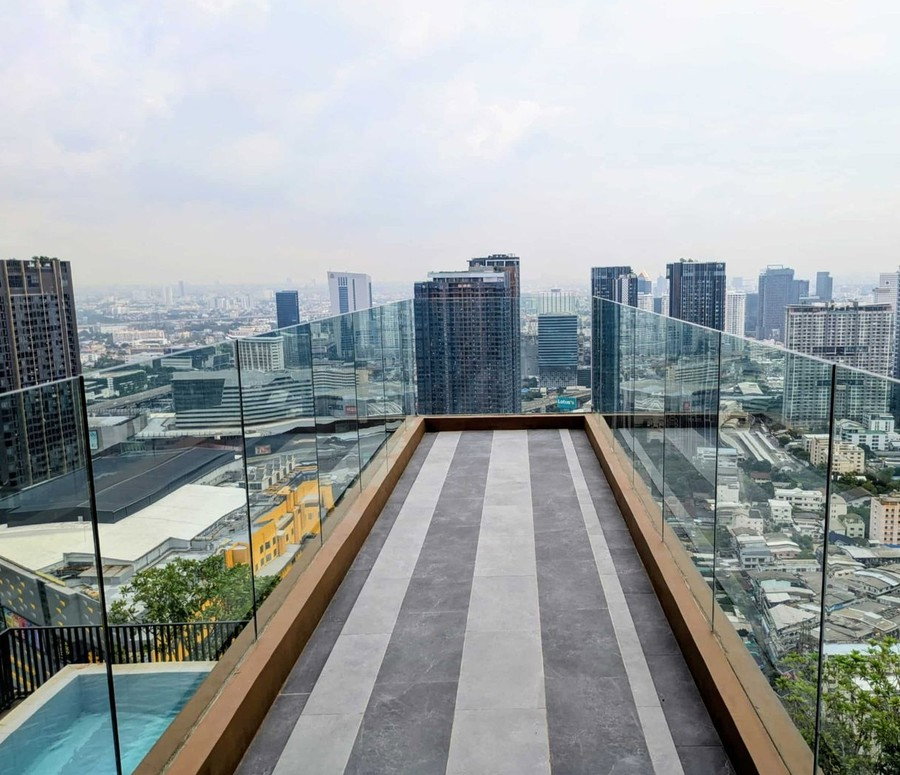รูป Pet Friendly ตกแต่งสวยใกล้ MRT พหลโยธิน 230 ม. ห้าแยกลาดพร้าว Metris District Ladprao ชั้น 15 25 ตร.ม. 1 ห้องนอน  - รูปที่ 11/15