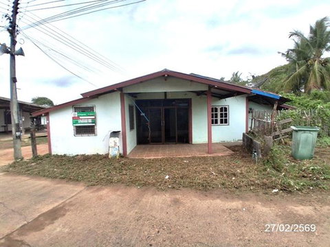 บ้านเดี่ยว 56 ตร.วา เมืองอำนาจเจริญ อำนาจเจริญ 500,000