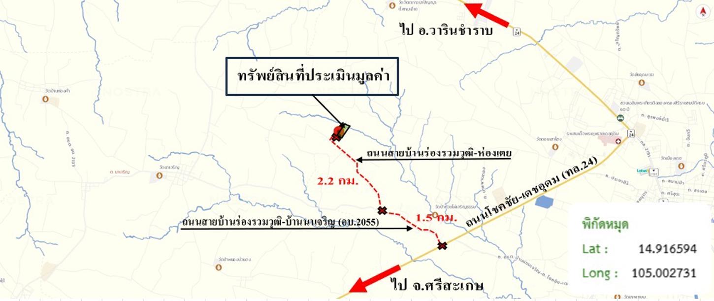 รูป บ้านเดี่ยว 10506.7 ตร.วา เดชอุดม อุบลราชธานี 2.3M - รูปที่ 27/27