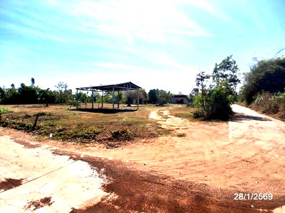 โรงงาน ร้อยเอ็ด : เพิงอเนกประสงค์ 1629 ตร.วา โพนทอง ร้อยเอ็ด 1M