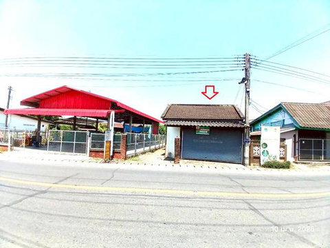 บ้านเดี่ยว 104 ตร.วา บ้านโฮ่ง ลำพูน 1.2M