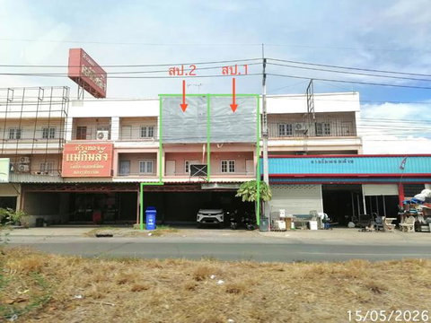 อาคารพาณิชย์ 44 ตร.วา อุทัย พระนครศรีอยุธยา 5.9M