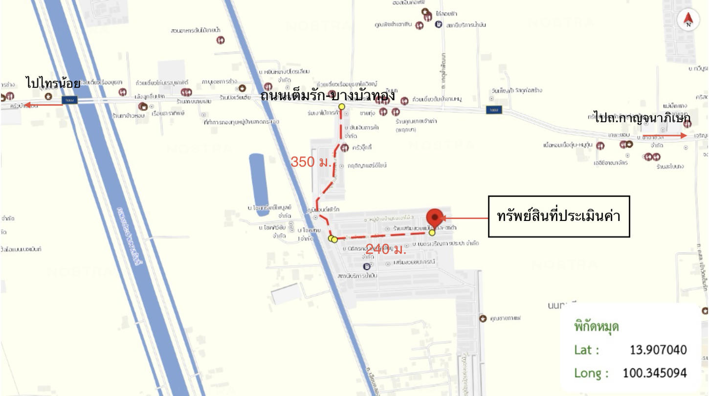 รูป ทาวน์เฮ้าส์ 17 ตร.วา ร่มเงาไม้ บางบัวทอง นนทบุรี 811,000 - รูปที่ 28/29