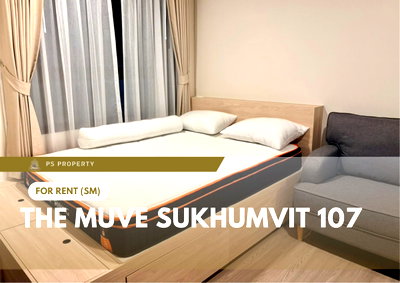 Condos for rent : For Rent 📍 THE MUVE Sukhumvit 107 📍 New pet-friendly project, ready to move in, near BTS Bearing.