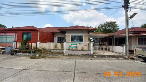 บ้านเดี่ยว 35.4 ตร.วา ชาญสมร ศรีราชา ชลบุรี 1.1M