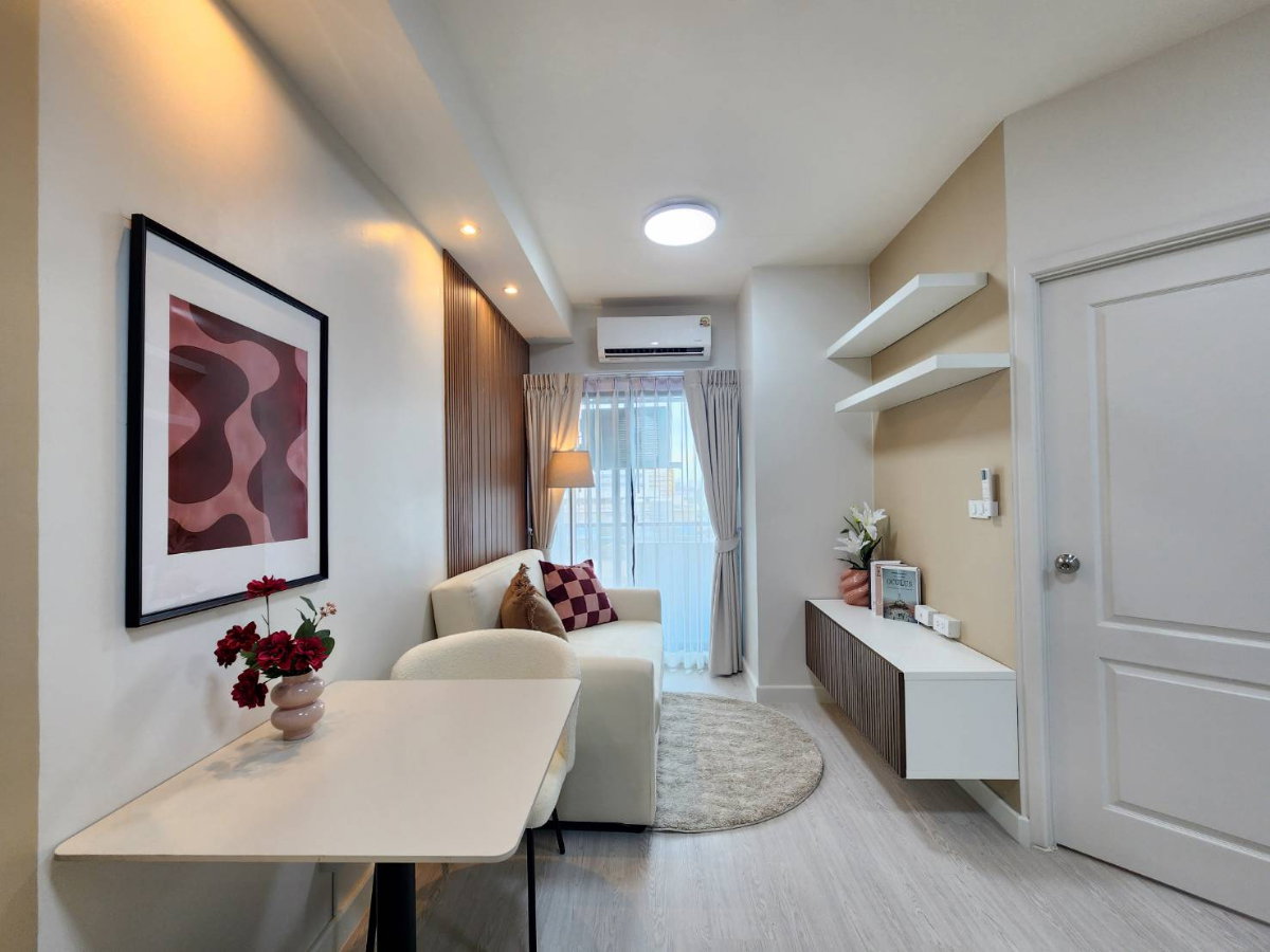 picture Condo in Ratchada area near MRT, convenient transportation, fully furnished and ready to move in. - 6/8