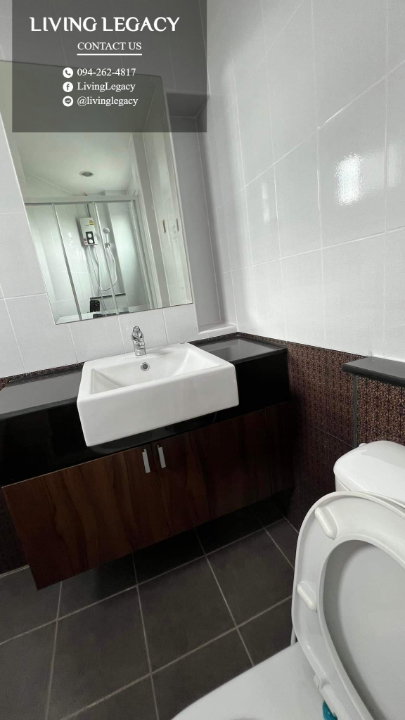 รูป SJFPD0 เช่าด่วน คอนโด Asakan Place Srinakarindra 42.7 ตร.ม. | ชั้น 35 | 2 ห้องนอน | 2 ห้องน้ำ 19,000 บาท/เดือน line id : @livinglegacy - รูปที่ 9/9