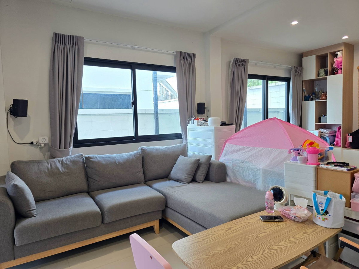 รูป ราคาเพียง 3.69 ล้านบาท — บ้านแต่งครบ ต่อเติมจัดเต็ม พร้อมอยู่! 🔥🔑🏘️ หมู่บ้านศุภาลัย เบลล่า บ้านสวน–เศรษฐกิจ - รูปที่ 3/28