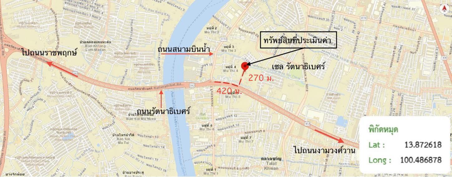 รูป คอนโดมิเนียม 31.41 ตร.ม. เซล รัตนาธิเบศร์ เมืองนนทบุรี นนทบุรี 1.2M - รูปที่ 22/23