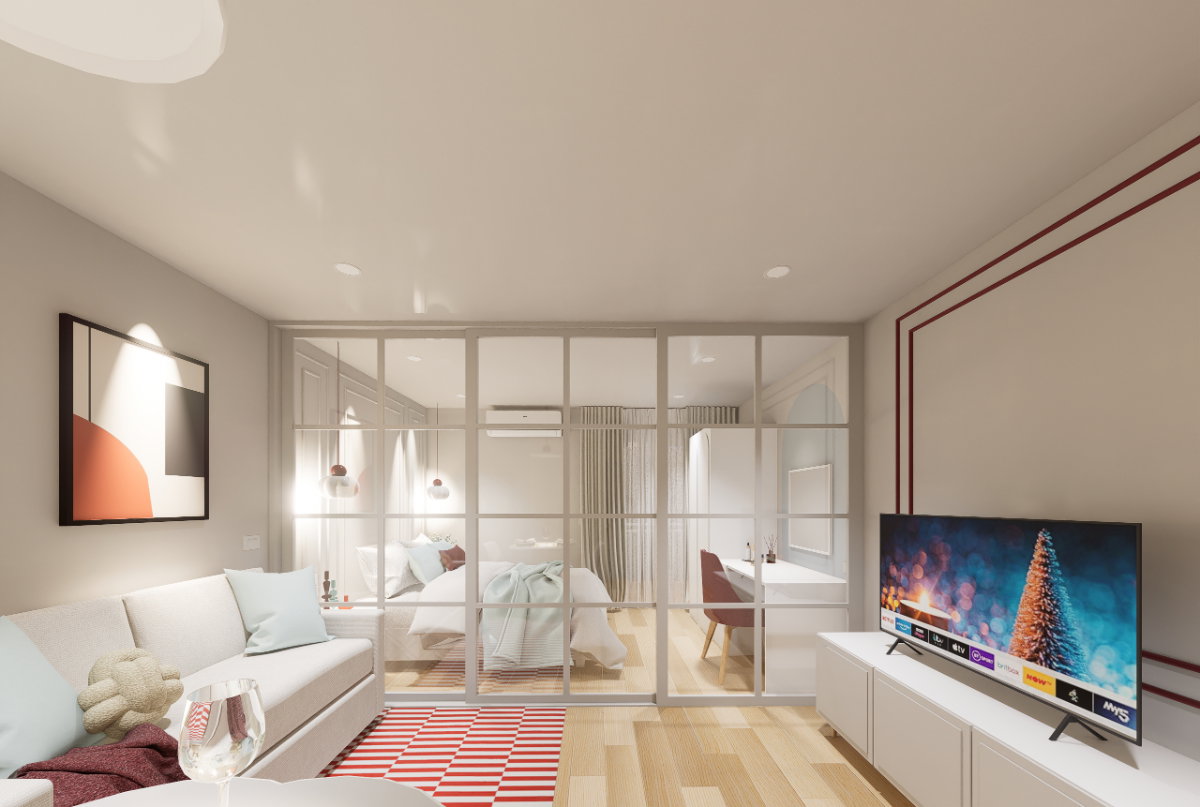 รูป คอนโดพร้อมอยู่ โครงการรีเจ้นท์โฮม 6/1 ราคาเเค่ล้านต้นๆ ผ่อนเริ่มต้น 5,000 บาท ผ่อนสบายกระเป๋าเเบบนี้ ต้องรีบเลยน๊า ห้องสวยน่ารักขนาดนี้ #ใครจะอดใจไหว - รูปที่ 8/11