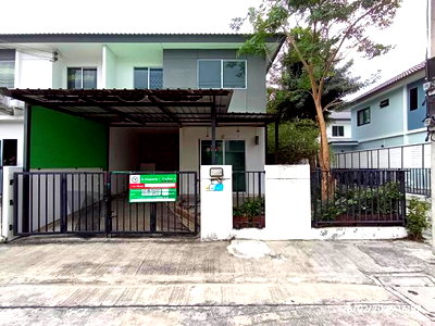 ทาวน์โฮม ไทรน้อย นนทบุรี : ทาวน์เฮ้าส์ 24.6 ตร.วา บ้านพฤกษา 38/3 (ชัยพฤกษ์-วงแหวน) ไทรน้อย นนทบุรี 1.6M