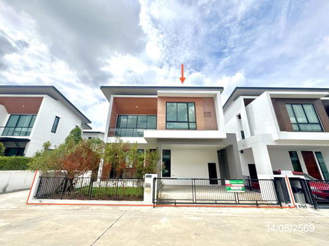 บ้านเดี่ยว 53.7 ตร.วา ดิ อิเธอร์นิตี้ กรีนวู้ด รังสิต-วงแหวน ธัญบุรี ปทุมธานี 5.3M