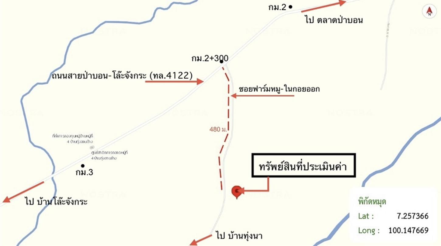 picture LAND 1709.6 Sq.w. Pa Bon Phatthalung for 2.5M - 25/25