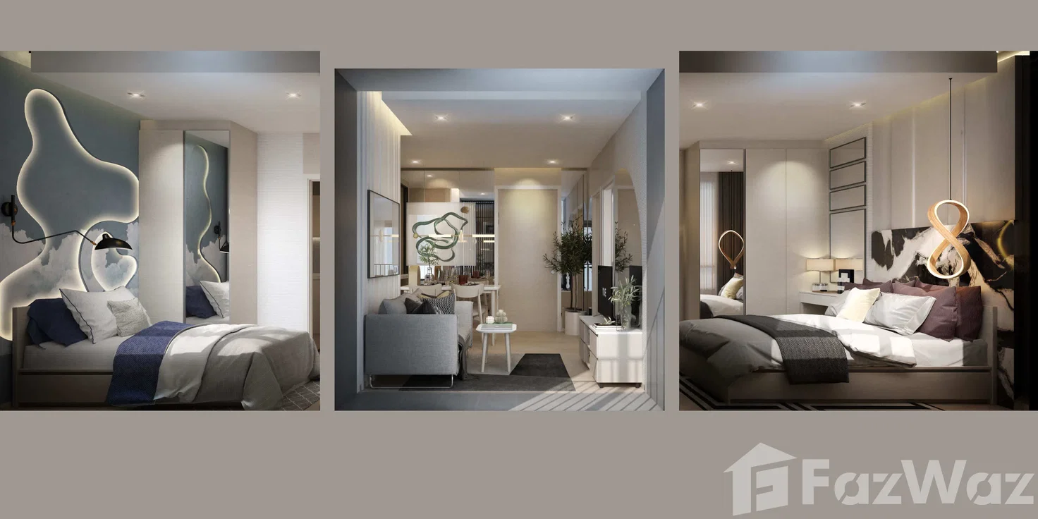 รูป ขาย คอนโด 2 ห้องนอน ในโครงการ นิว ซี - สแควร์ สวนหลวง สเตชั่น 6781165 - รูปที่ 9/11