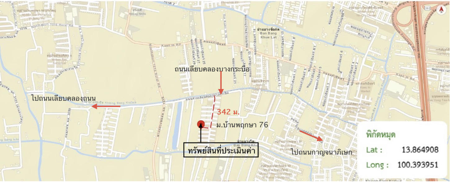 รูป ทาวน์เฮ้าส์ 17.7 ตร.วา บ้านพฤกษา 76 บางใหญ่ นนทบุรี 1.3M - รูปที่ 28/29