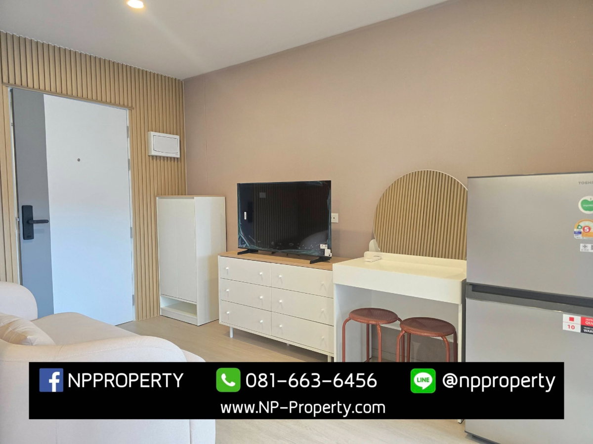 รูป อีกหนึ่งห้องที่สวยที่สุดของ EARN อมตะนคร! 😍🏡  💰 เช่าเพียง 7,500 บาท/เดือน - รูปที่ 5/11