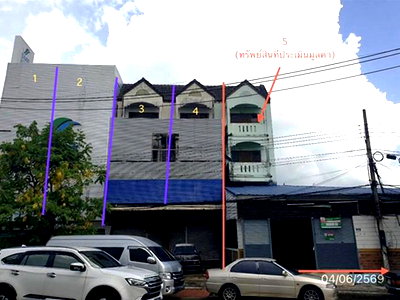 อาคารพาณิชย์ วิทยาลัยอาชีวศึกษาลำปาง : อาคารพาณิชย์ 62 ตร.วา เมืองลำปาง ลำปาง 4.8M