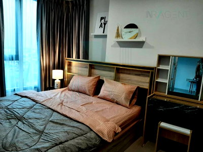 Condos for rent : For rent, The Parkland Petchkasem 56, 1 bedroom, 8th floor, Building B, near MRT Phasi Charoen.