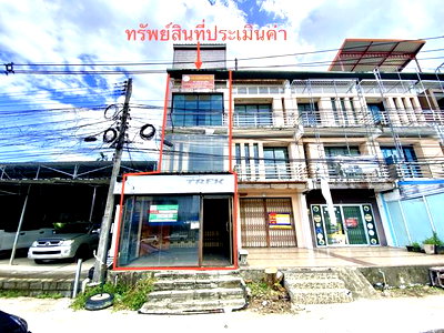 ขายอาคารพาณิชย์ : อาคารพาณิชย์ 23.4 ตร.วา เมืองตรัง ตรัง 5.7M
