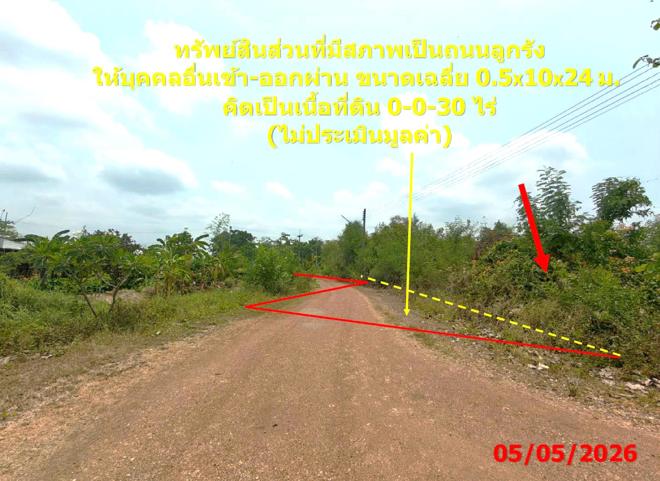 รูป ที่ดินว่างเปล่า 499 ตร.วา แม่ทะ ลำปาง 914,000 - รูปที่ 8/19