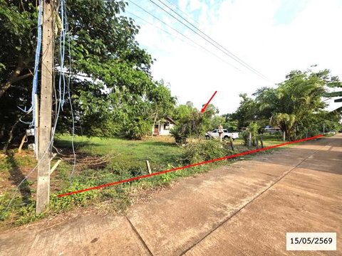 บ้านเดี่ยว 837 ตร.วา วานรนิวาส สกลนคร 2.1M