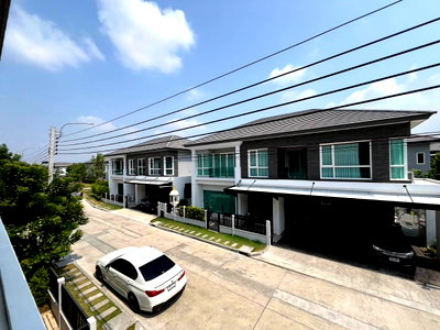 บ้านเดี่ยว ถนนประชาอุทิศ ทุ่งครุ : ขายบ้านหรู 2 ชั้น ทำเลทอง มบ.เดอะ ซิตี้ สุขสวัสดิ์ 64 พท.58 ตร.วา ใกล้ห้าง ทางด่วน โรงเรียน โรงพยาบาล