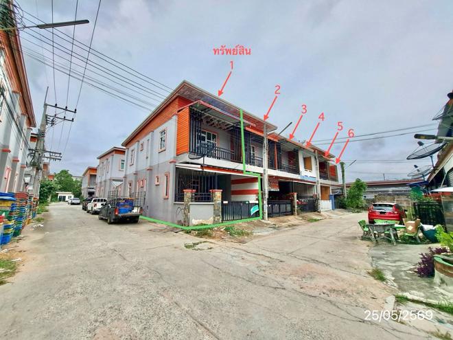 รูป ทาวน์เฮ้าส์ 22.4 ตร.วา เทพประทานพร 11 ศรีราชา ชลบุรี 1.4M - รูปที่ 2/33