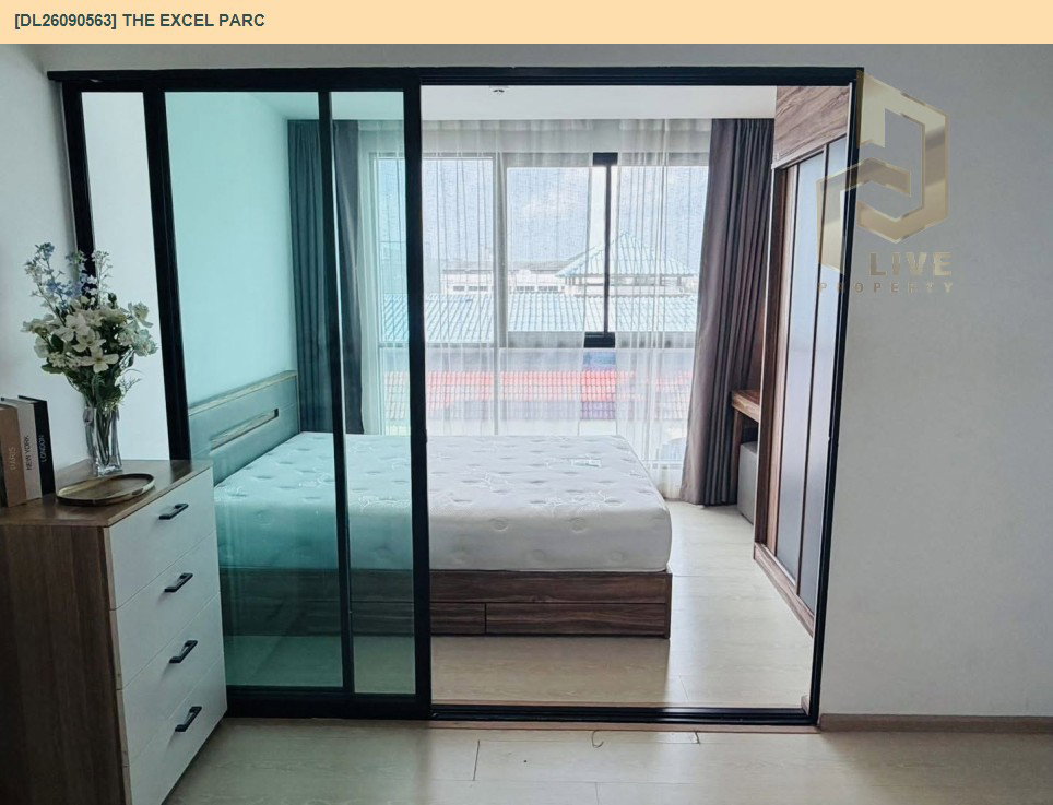 รูป DL26090563 ให้เช่าคอนโด ดิ เอ็กเซล พาร์ค  (The Excel Parc) ใกล้ BTS แบริ่ง พร้อมเข้าอยู่ โทรด่วน 0614453194 LineID @952jdxxk - รูปที่ 11/13