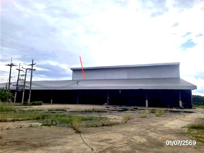 โรงงาน เชียงราย : อาคารโรงงาน 11003 ตร.วา พญาเม็งราย เชียงราย 49.6M