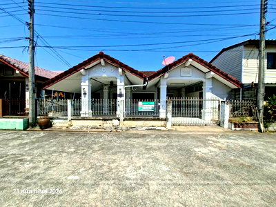 ขายบ้านเดี่ยว : บ้านเดี่ยว 52 ตร.วา ท่ายางเมืองใหม่ ท่ายาง เพชรบุรี 1.5M