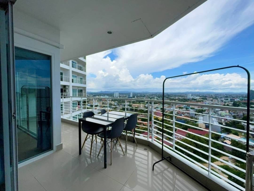 รูป ให้เช่าคอนโด A.D. Condo Hyatt นาเกลือ พัทยาเหนือ 1 ห้องนอน 2 ห้องน้ำ 45 ตร.ม. ระเบียงมุมกว้าง เฟอร์ครบ 13,000/เดือน - รูปที่ 3/6