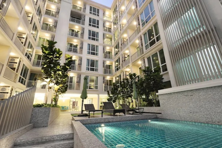 รูป คอนโด Bless Residence Ekkamai สุขุมวิท 71 อาคารชุด 8 ชั้น Low rise 1 อาคาร | ตัวห้องอยู่ที่ชั้น 8 | ขนาด 27 ตร.ม. - รูปที่ 11/13