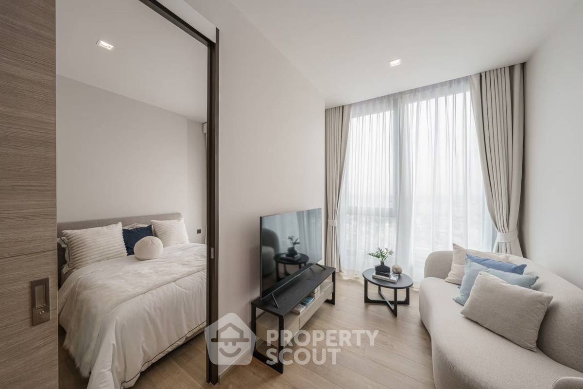 รูป คอนโด 1 ห้องนอน ชั้น 34 The Crest Park Residences ใกล้ MRT Phahon Yothin 60 ม. (ID 1930262) - รูปที่ 3/9