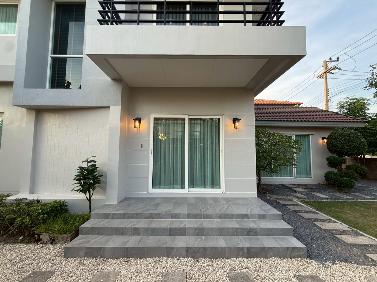 รูป ขายบ้านเดี่ยว หลัมุม Casa Ville รามอินทรา หทัยราษฏร์ 113 ตรว 4 นอน รีโนเวททั้งหลัง พร้อมอยู่ 2 ชั้น - รูปที่ 1/25