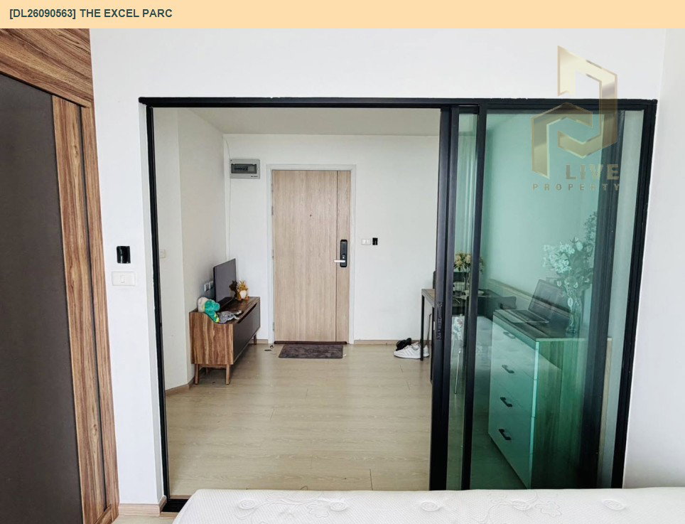 รูป DL26090563 ให้เช่าคอนโด ดิ เอ็กเซล พาร์ค  (The Excel Parc) ใกล้ BTS แบริ่ง พร้อมเข้าอยู่ โทรด่วน 0614453194 LineID @952jdxxk - รูปที่ 10/13