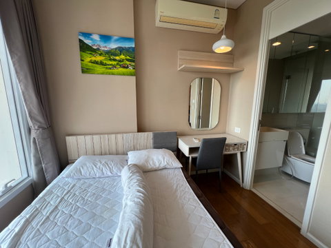 Cheap Rent The Saint Residences 1-Bed High floor nice room ready to move
