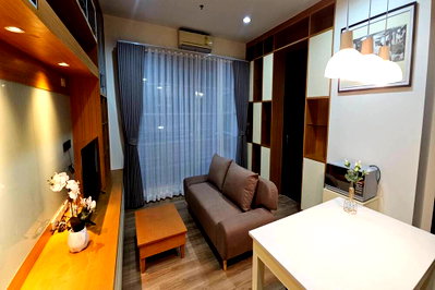 Condos for rent : 🔥 For Rent !!🔥 Baan Klangkrung Siam - Pathumwan, 1 bedroom, 1 bathroom, big size !! Code C20230107321 furnished, ready to move in📣📣